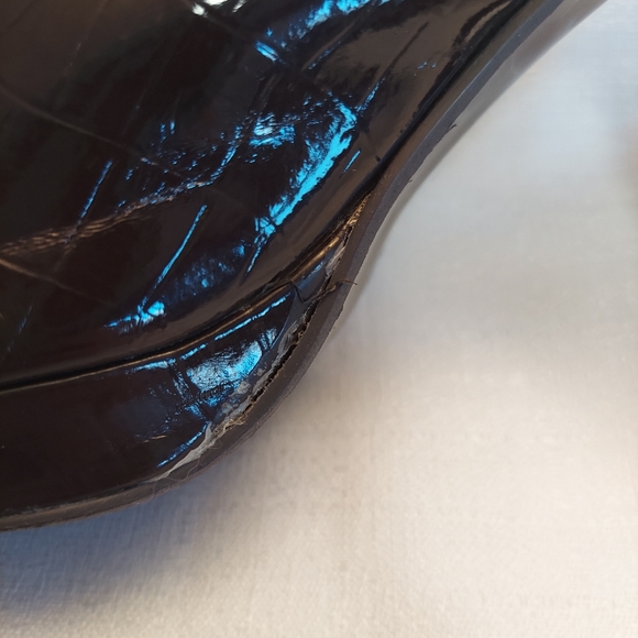 Maurices Brown Leather Heels with ankle strap Size 9M - Picture 7 of 9